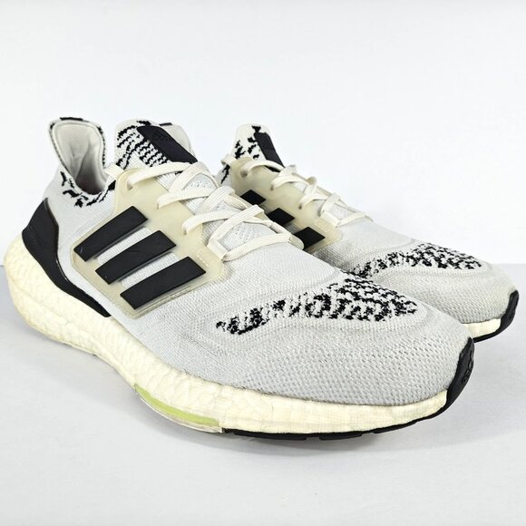 adidas UltraBoost 22 GX5573 Mens Size 11 Non Dyed Zebra White Black Running Shoe - Picture 1 of 16
